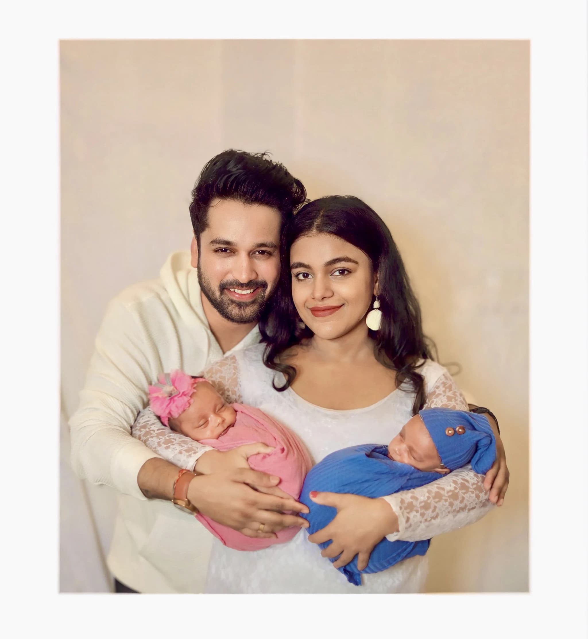 The Aaruké family — Agastya, Aahana, Ruchira and Ketan, whose initials give the brand its name