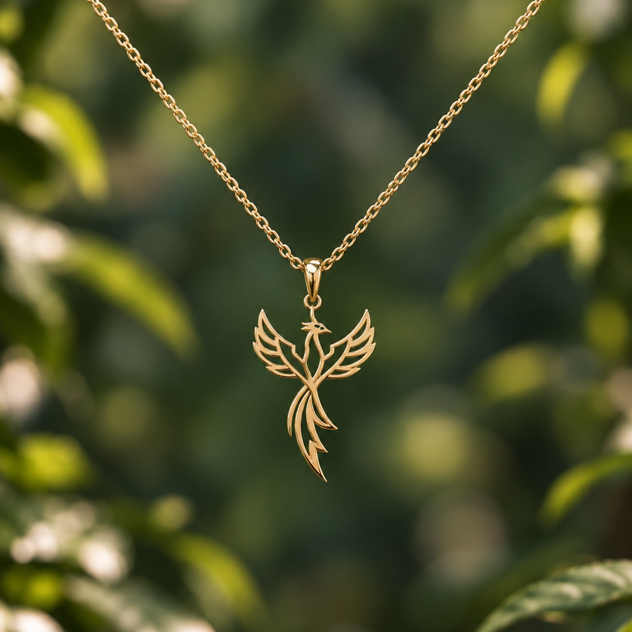 The Ember Phoenix Necklace
