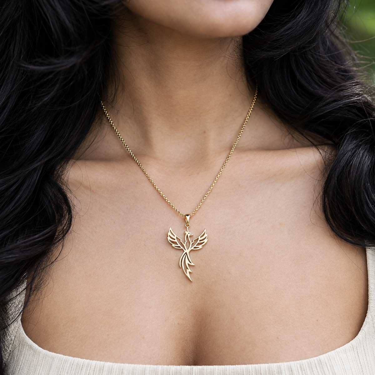 The Ember Phoenix Necklace
