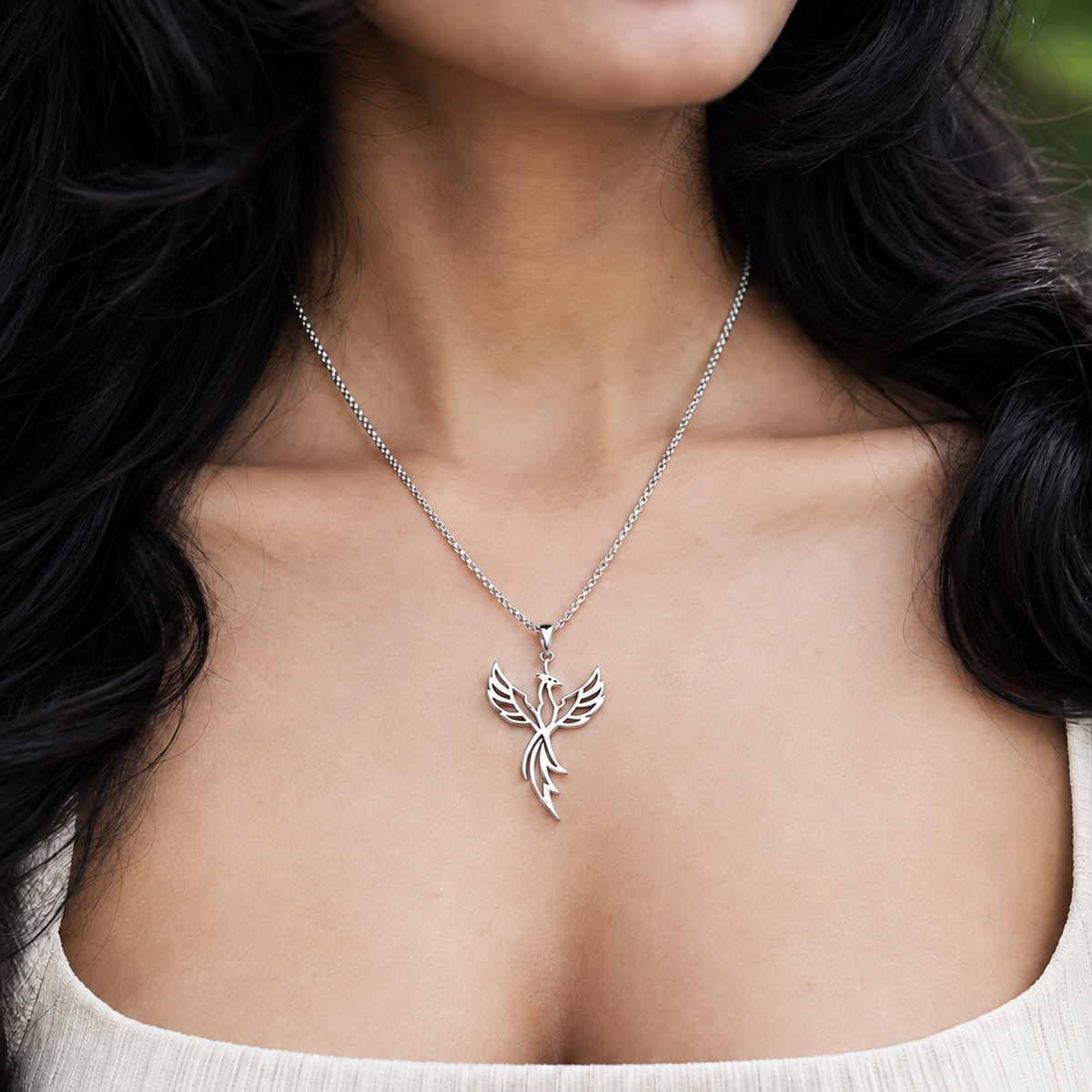 The Ember Phoenix Necklace
